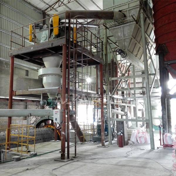 巴基斯坦某公司 采购ALPApowder碳酸钙球磨分级改性生产线